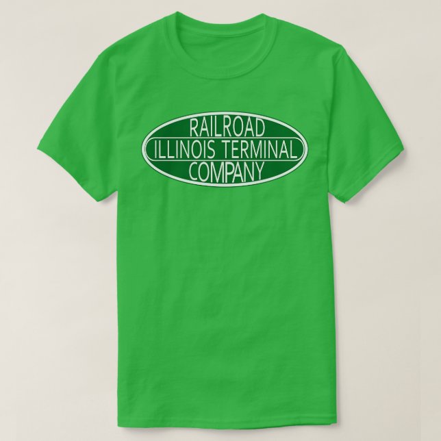 Illinois Terminal Eisenbahn Thirt T-Shirt (Design vorne)