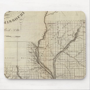 Illinois und Missouri 3 Mousepad