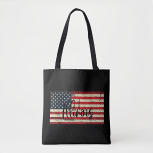Illinois USA Staat America United Staaten Tote Bag