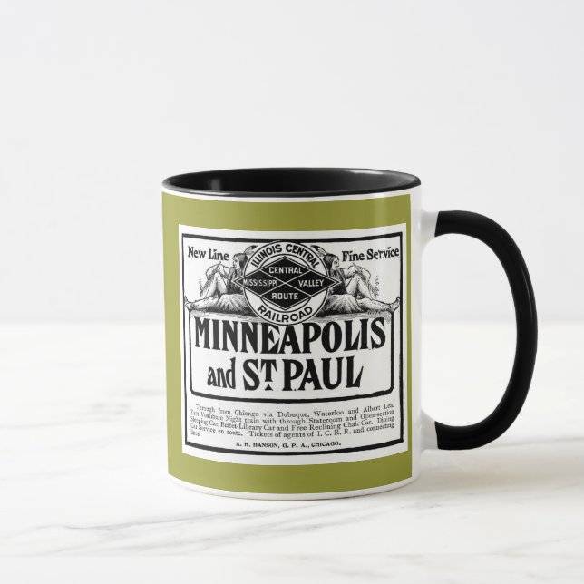 Illinois Zentralbahn Tasse (Rechts)