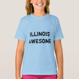 Illinois Zitat Langschläfer T - Shirt