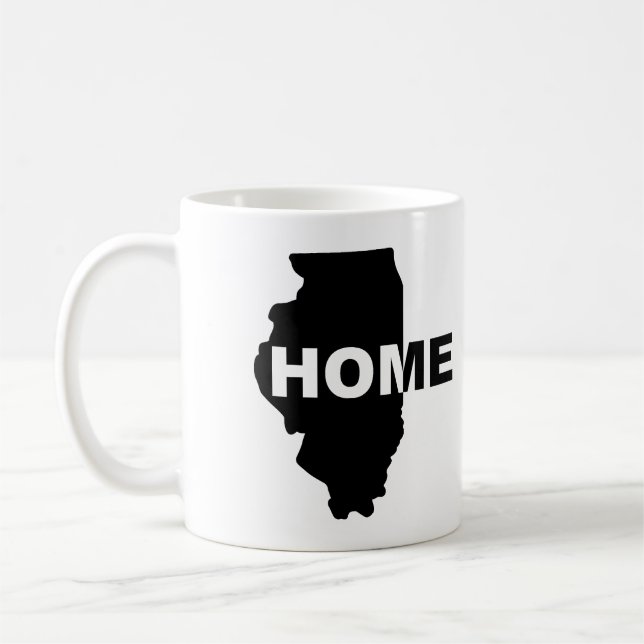 Illinois Zuhause weg Von der Zuhause-Tasse oder vo Kaffeetasse (Links)