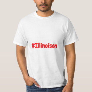 "#Illinoisan " Niedliches Design. Jetzt kaufen T-Shirt