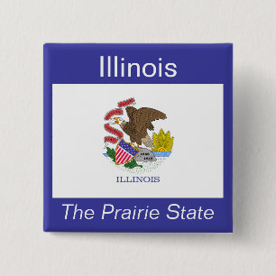 Illinoistische Flag Button