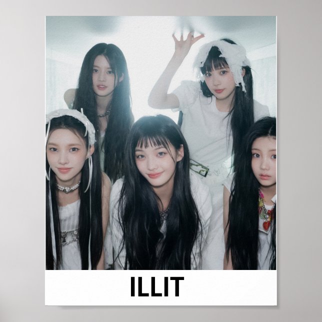 ILLIT-Gruppenposter  Poster (Vorne)