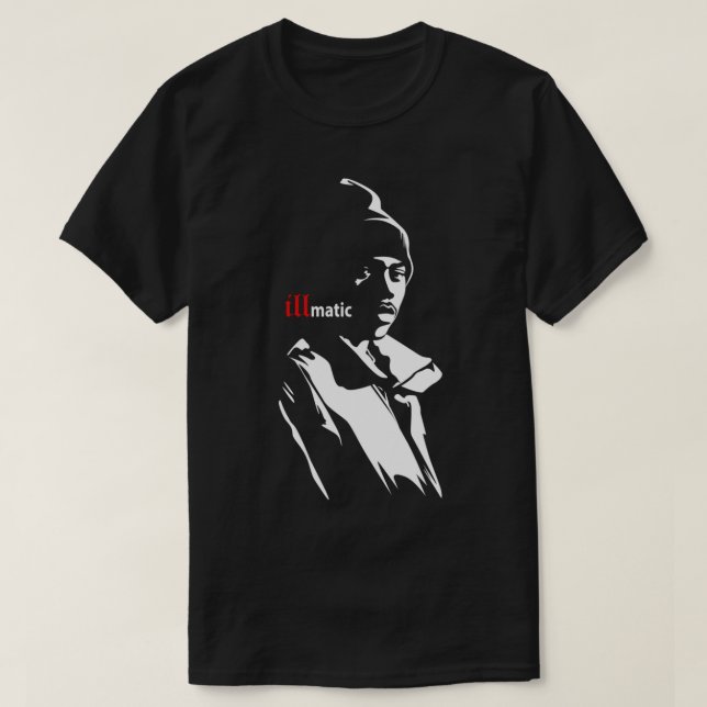 Illmatischer klassischer T - Shirt (Design vorne)