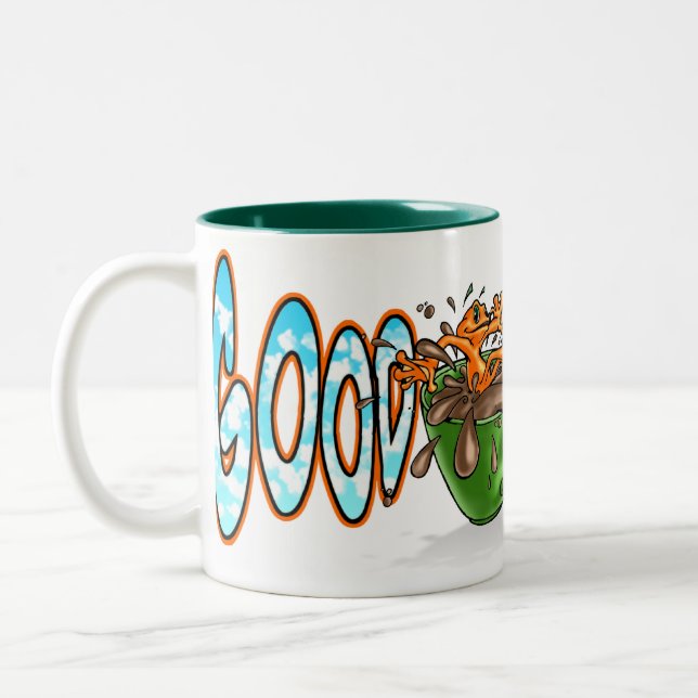 Illow Orange - guter Morgen - Tasse (Links)