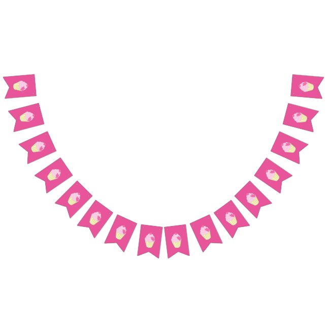 Illsima Pink Wimpelkette (Alle)