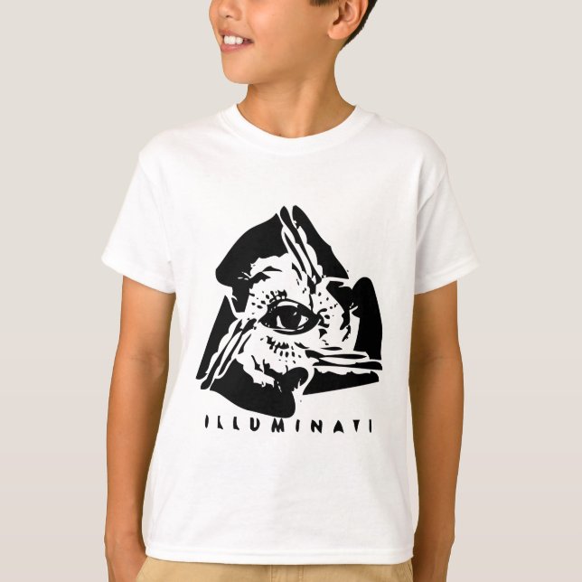 Illuminati alle sehen Auge T-Shirt (Vorderseite)
