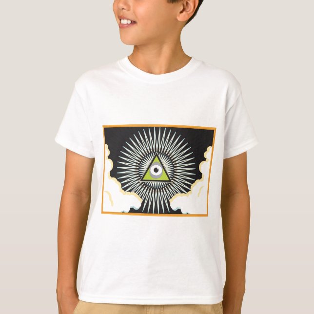 Illuminati alle sehende Augen-JETZT neue T-Shirt (Vorderseite)