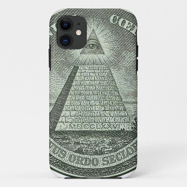 Illuminati - alles sehende Auge Case-Mate iPhone Hülle (Rückseite)