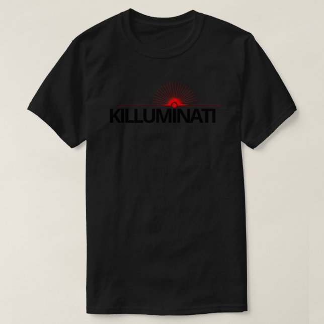 Illuminati Anti-System Design Classic-T - Shirt (Design vorne)