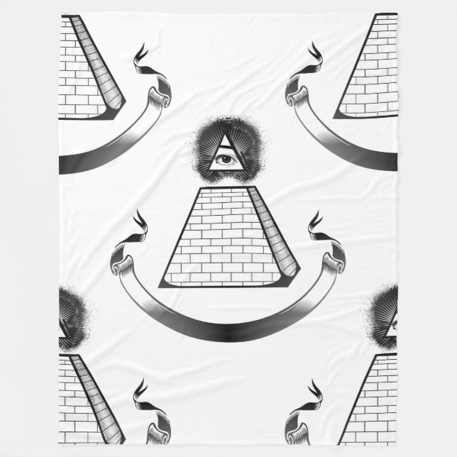 Illuminati-Decke Fleecedecke (Vorderseite)