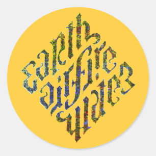 illuminati Diamond-Stickers Runder Aufkleber