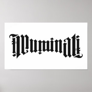 Illuminati-Poster Poster