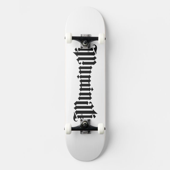 Illuminati - Skateboard (Vorderseite)