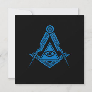 Illuminati Symbol Dreieck Verschwörung Masonic Ges Einladung