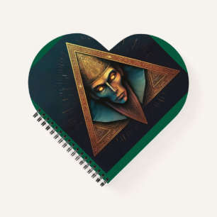 Illuminati Wall Wappen Notizbuch