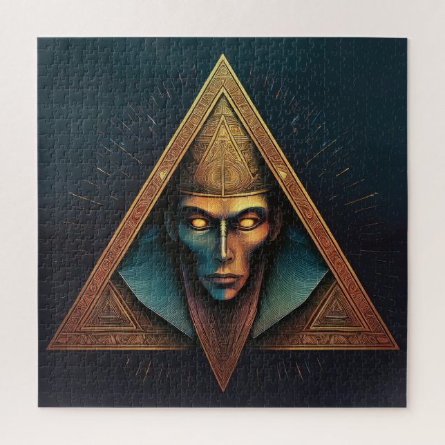 Illuminati Wall Wappen Puzzle (Vertikal)