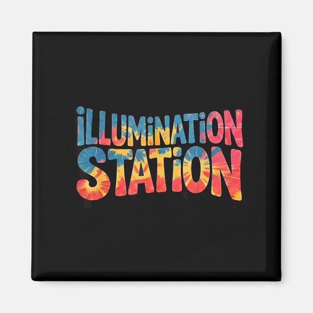 Illuminationsstation VBS 2026 Ferienbibelschule Magnet (Vorne)