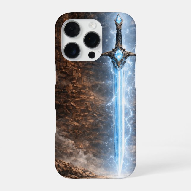 Illuminator Sword Glow Phone Case iPhone Hülle (Rückseite)