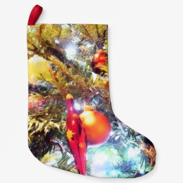 Illuminierende Ornamente Kleiner Weihnachtsstrumpf