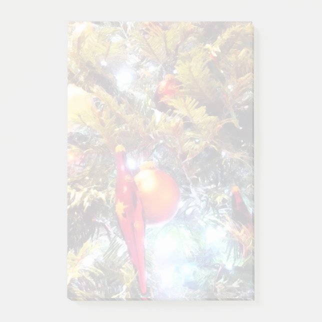 Illuminierende Ornamente Post-it Klebezettel (Vorderseite)