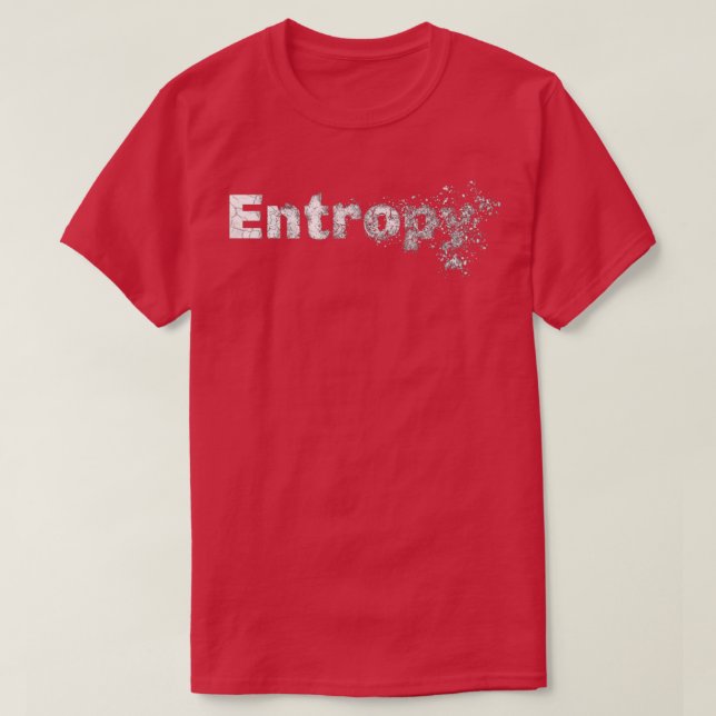 Illuminierte Entropie T-Shirt (Design vorne)