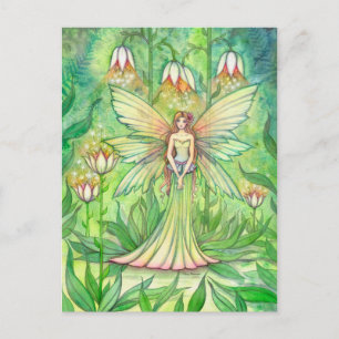 Illuminierte Garden Blume Fairy Fantasy Art Postkarte
