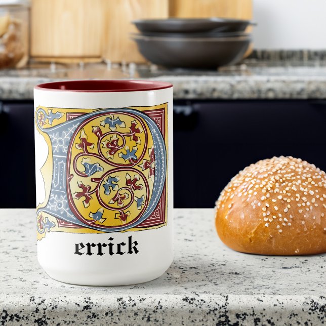 Illuminierter Letter D-Tasse für das Mittelalter i Tasse (Von Creator hochgeladen)
