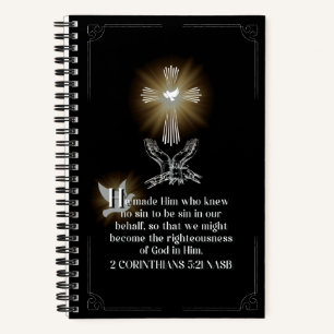 Illuminiertes Journal H Notizbuch