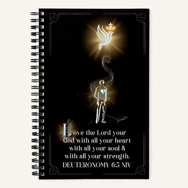 Illuminiertes Journal L Notizbuch (Vorderseite)