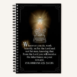 Illuminiertes Journal W Notizbuch