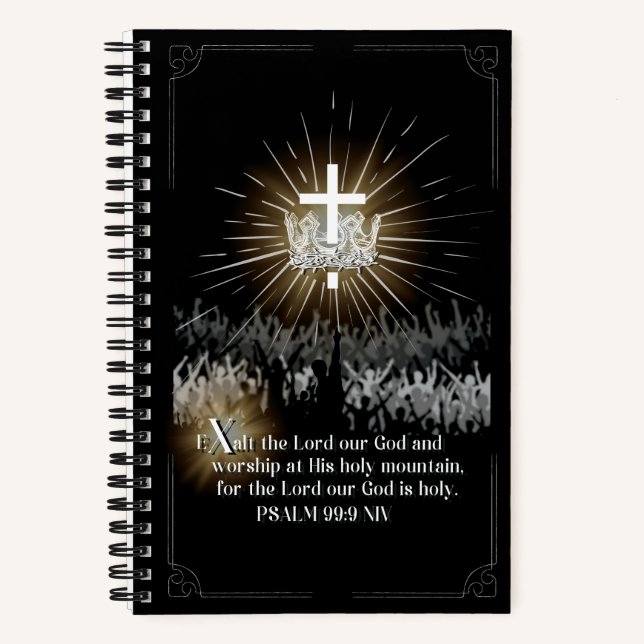 Illuminiertes Journal X Notizbuch (Vorderseite)