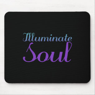 Illuminiertes Soul, psychische Gesundheit Bewussts Mousepad