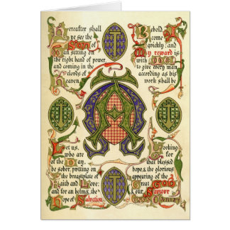 Illuminiertes Symbol, das das Fest Advent darstell