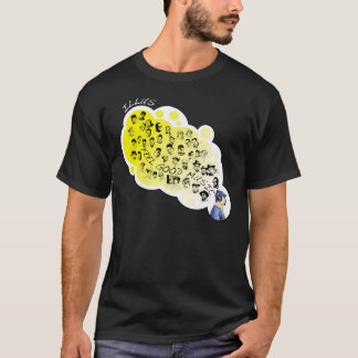 ILLUS: Gefühl-guter Musik-T - Shirt
