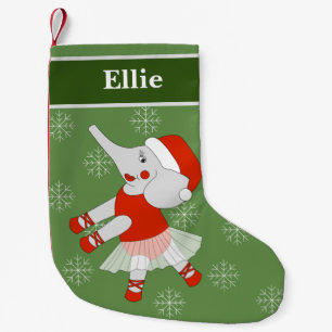illusima Ballerina Elefant Weihnachten Schneeflock Kleiner Weihnachtsstrumpf