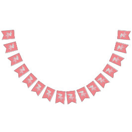 illusima Ballerina Elephant Peach Wimpelkette