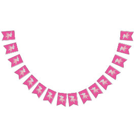 illusima Ballerina Elephant Pink Wimpelkette