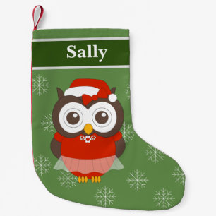 illusima Ballerina Eule Weihnachten Schneeflocken Kleiner Weihnachtsstrumpf