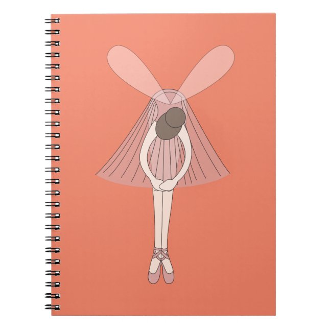 illusima Ballerina Fairy Notizblock (Vorderseite)