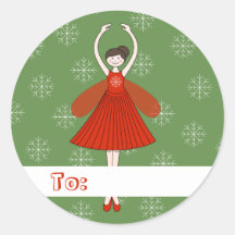 illusima Ballerina Fairy Weihnachten Schneeflocken