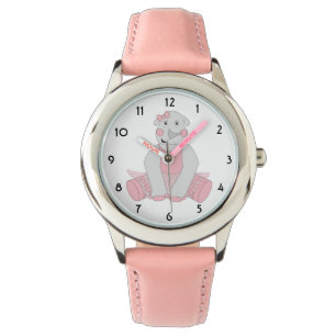 Illusima Ballerina Rhino Pink Kids Watch Armbanduhr