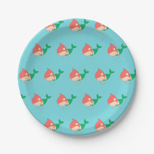 illusima Cotton Candy Mermaid Pappteller