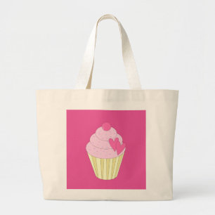 illusima Decorated Cupcake Jumbo Stoffbeutel