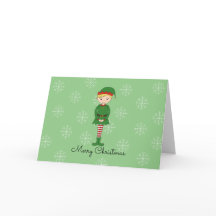 illusima Elf Jungen Weihnachten Schneeflocken Hell