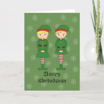 illusima Elfen Weihnachten Schneeflocken Grün