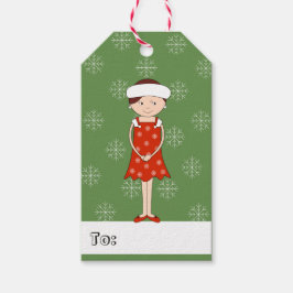 illusima Girl - Snowflake Dress Weihnachten Geschenkanhänger