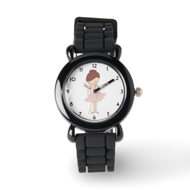 Illusima Isabella Ballerina Silver Kids Watch Armbanduhr (Vorderseite)